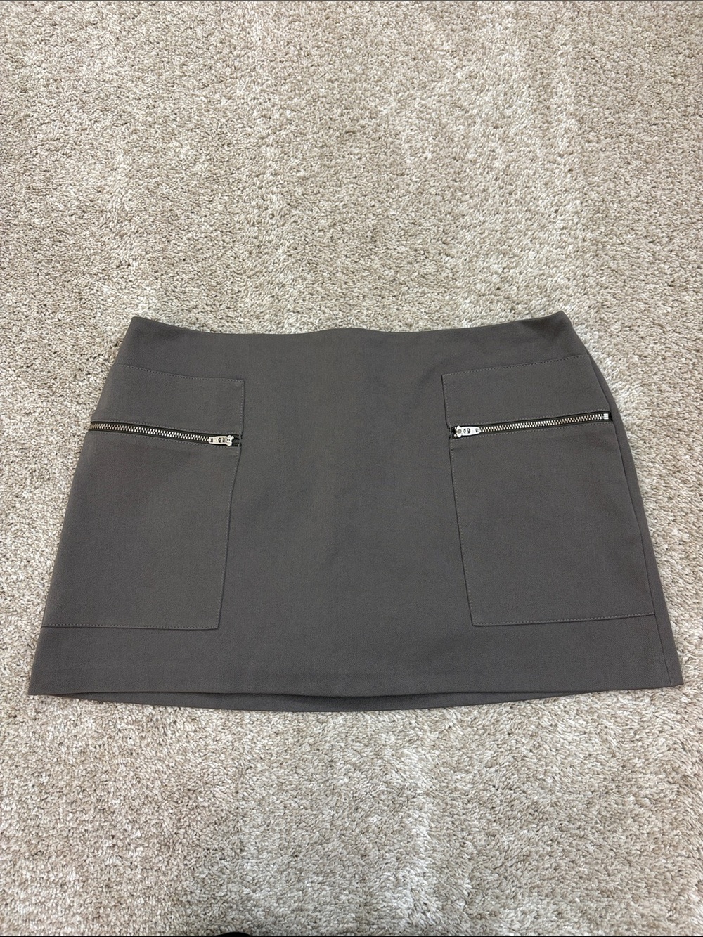 Abercrombie Zipper Mini Skort